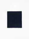 x Couverture Nimbus Ribbed Snood Navy by Himalayan Cashmere at Couverture and The Garbstore 