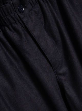 Wool Flannel Military Trouser Navy by yMC at Couverture and The Garbstore close up