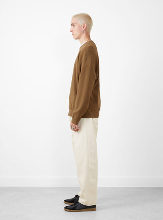 Brushed Waffle Zephyr Sweatshirt Olive by YMC | Couverture & The Garbstore