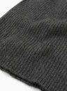 Aurora Ribbed Hat Flannel by Himalayan Cashmere Co at Couverture and The Garbstore close up