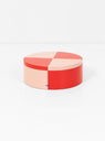 Tin Container Round Red/Pink by HAY at Couverture and The Garbstore 