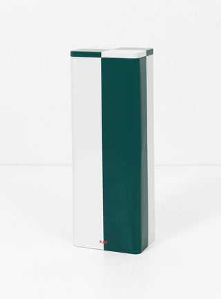 Tin Container Slim Green/White by HAY at Couverture and The Garbstore 