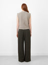 Fleece Vest Moth by Lauren Manoogian at Couverture and The Garbstore rear profile