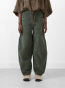 Digi Corduroy Pant Duffle Bag Green by Henrik Vibskov at Couverture and The Garbstore