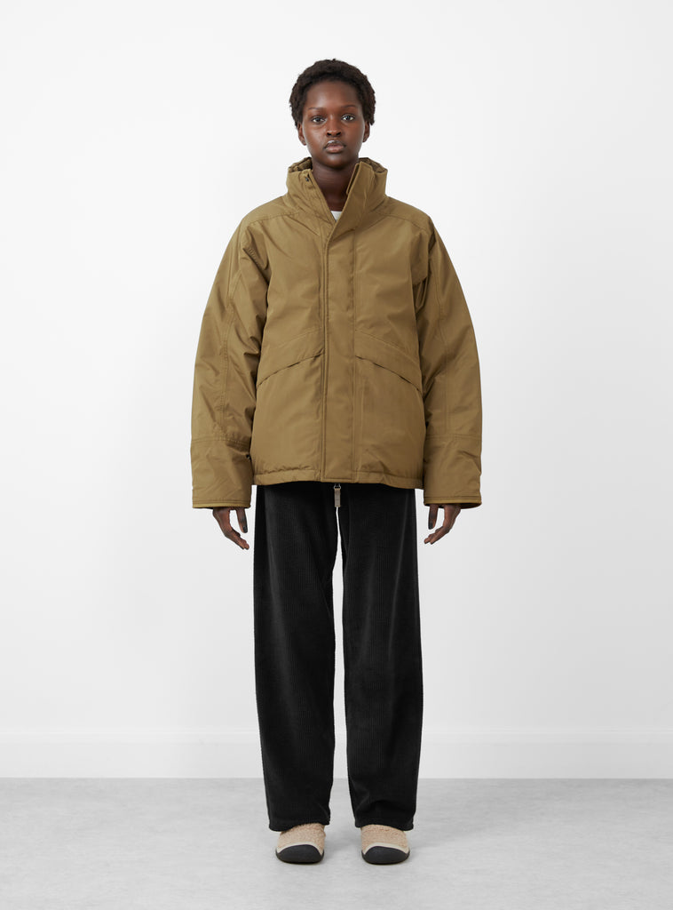 GORE-TEX Short Down Jacket Wet Sand by nanamica at Couverture and The Garbstore 