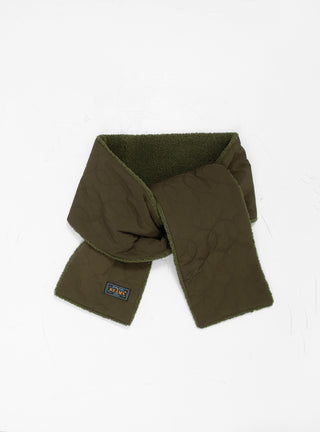 Muffler Boa Quilt Olive by Beams Plus at Couverture and The Garbstore