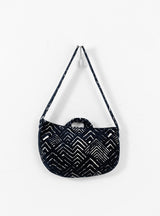 Small Echo Bag Navy by Mina Perhonen at Couverture and The Garbstore full 