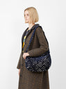 Small Echo Bag Navy by Mina Perhonen at Couverture and The Garbstore