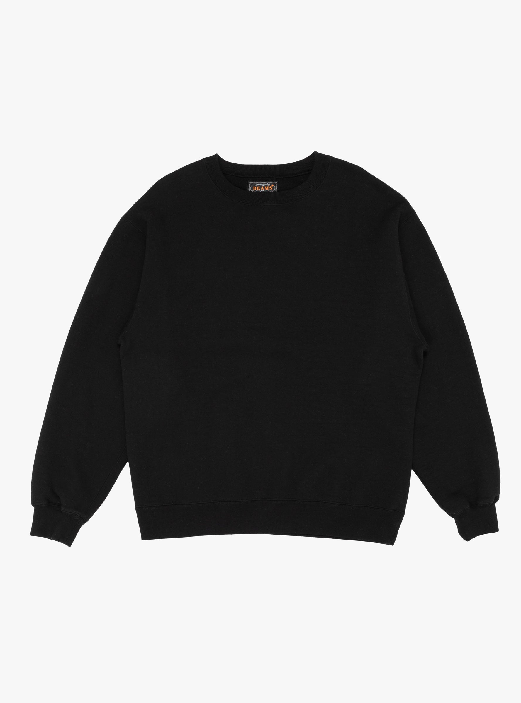 Crewneck Sweatshirt Black by Beams Plus | Couverture & The Garbstore