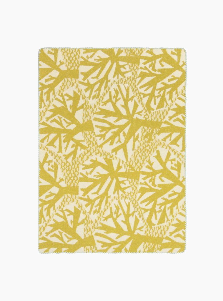 Small Fogland Blanket Yellow by Mina Perhonen at Couverture and The Garbstore