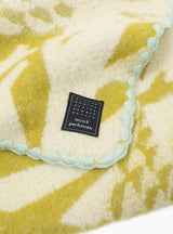 Small Fogland Blanket Yellow by Mina Perhonen at Couverture and The Garbstore close up 