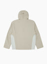 3L Shell Jacket Beige by Hiking Patrol at Couverture and The Garbstore rear shot 