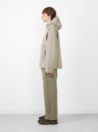 3L Shell Jacket Beige by Hiking Patrol at Couverture and The Garbstore side profile