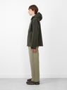 3L Shell Jacket Moss Green by Hiking Patrol at Couverture and The Garbstore  side profile