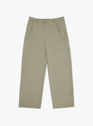 Soft Shell Trousers Green by Hiking Patrol at Couverture and The Garbstore 