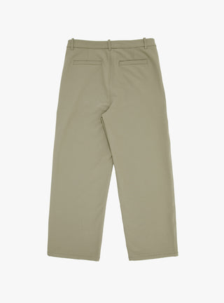 Soft Shell Trousers Green by Hiking Patrol at Couverture and The Garbstore  rear shot