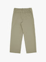 Soft Shell Trousers Green by Hiking Patrol at Couverture and The Garbstore  rear shot