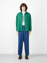 Grande Shirt Green by TDR at Couverture and The Garbstore full profile