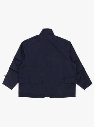 GORE-TEX Windstopper Tech 2B Jacket Navy by Daiwa Pier39 at Couverture and The Garbstore jacket rear 