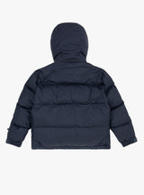 Tech Alpine Down Parka Navy by Daiwa Pier39 at Couverture and The Garbstore rear 