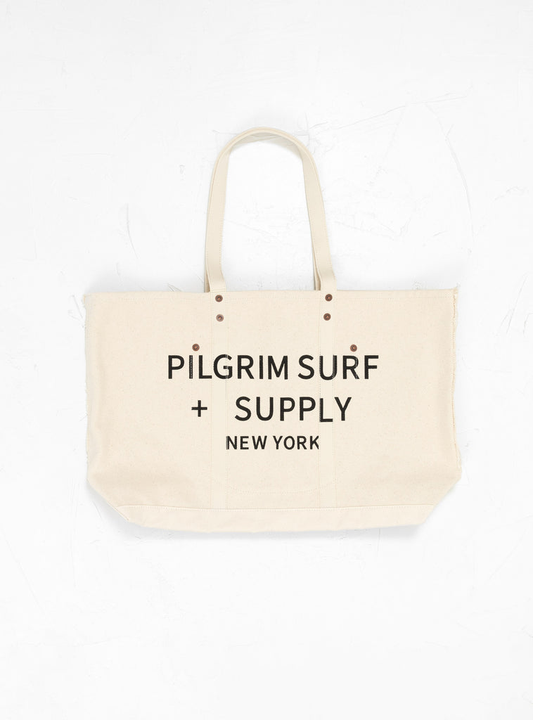 Pilgrim Gear Tote Bag Natural by Pilgrim Surf + Supply at Couverture and The Garbstore