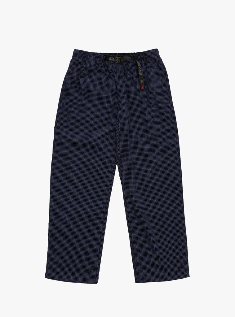 O.G. Corduroy Grid Check Jam Pant Blue by Gramicci at Couverture and The Garbstore