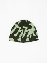 Burly Runningman Beanie Oak Green by Gramicci at Couverture and The Garbstore side 