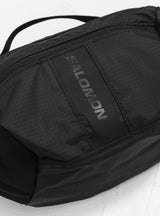 ACS Waist Pack 3 Black by Salomon at Couverture and The Garbstore close up