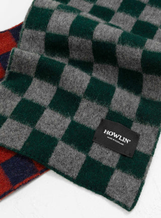 Howlin' Cosmic Checkerboard Scarf Navy At Couverture and The Garbstore