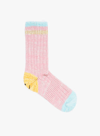 60Yarns Grandelle Ivy Happy Socks Pink by Kapital at Couverture and THe Garbstore 