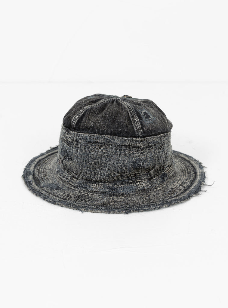 The Old Man and The Sea Cap Black by Kapital at Couverture and The Garbstore 