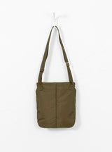 FORCE Vertical Shoulder Bag Olive Drab by Porter Yoshida & Co at Couverture and The Garbstore rear