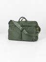 Bio-Nylon TANKER Duffle Bag Sage Green by Porter yoshida & co at Couverture and The Garbstore