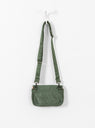 Bio-Nylon TANKER Envelope Bag Sage Green by Porter Yoshida and Co at Couverture and The Garbstore rear of bag