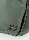 Bio-Nylon TANKER Envelope Bag Sage Green by Porter Yoshida and Co at Couverture and The Garbstore close up