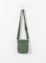 Bio-Nylon TANKER Vertical Shoulder Bag Sage Green by Porter Yoshida & Co. at Couverture and The Garbstore rear shot