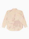 Classic Long Sleeve Shirt Bleached Tan by Stussy at Couverture and The Garbstore back of shirt