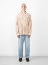 Classic Long Sleeve Shirt Bleached Tan by Stussy at Couverture and The Garbstore 