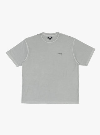 Lazy Short Sleeve T-shirt Grey by Stussy at Couverture and The Garbstore 