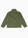 Insulated Field Jacket Olive by Stussy at Couverture and The Garbstore rear shot