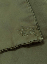 Insulated Field Jacket Olive by Stussy at Couverture and The Garbstore close up