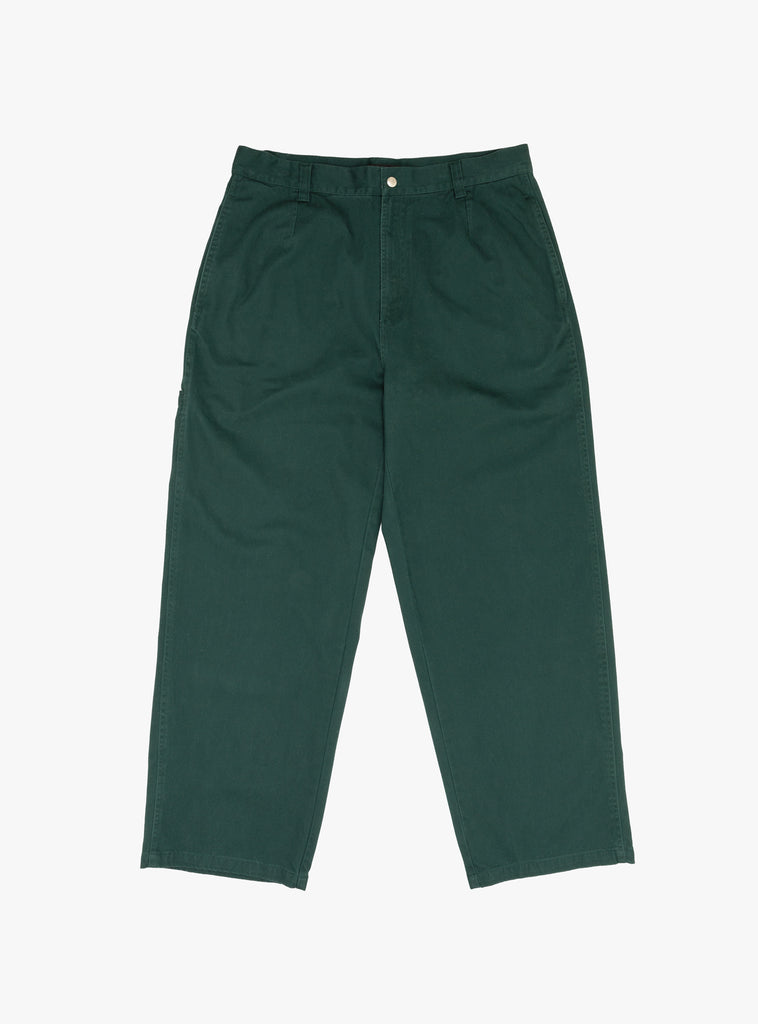 Workgear Trouser Twill Spruce by Stussy at Couverture and The Garbstore