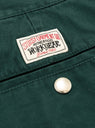 Workgear Trouser Twill Spruce by Stussy at Couverture and The Garbstore label