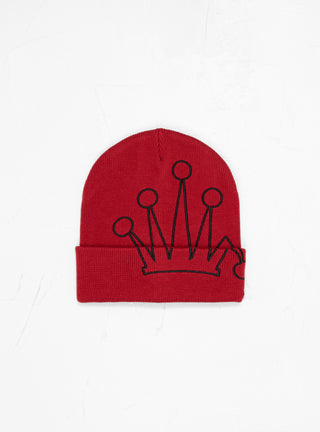 Cuff Beanie Maroon by Stussy at Couverture and The Garbstore 