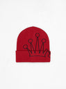 Cuff Beanie Maroon by Stussy at Couverture and The Garbstore 