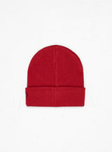 Cuff Beanie Maroon by Stussy at Couverture and The Garbstore rear shot