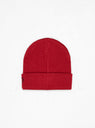 Cuff Beanie Maroon by Stussy at Couverture and The Garbstore rear shot