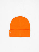 Cuff Beanie Orange by Stussy at Couverture and The Garbstore rear shot 