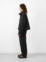 Tundra Trouser Black Quilt by Paratodo at Couverture and The Garbstore side profile