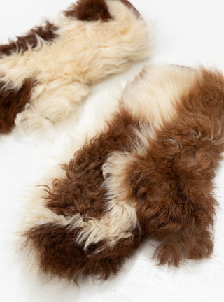 Cow Sheepskin Mittens by Cawley at Couverture and The Garbstore